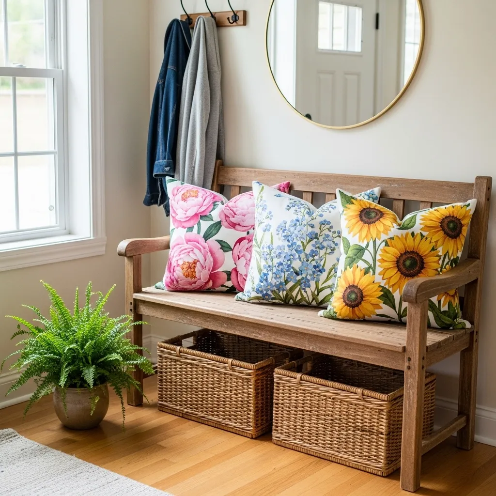 22 Secrets to a Spring-Fresh Entryway Every Day