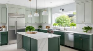 12 Green Kitchen Ideas for a Fresh, Modern Look