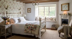 22 Cozy English Cottage Bedroom Ideas