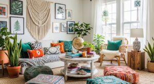 21 Stylish Boho Living Room Makeover Ideas