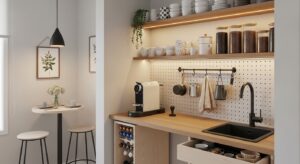 20 Chic Coffee Bar Ideas for Tight Spaces