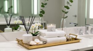 15 Chic Bathroom Tray Decor Ideas