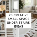20 Creative Small Space Under Stairs Ideas