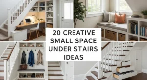 20 Creative Small Space Under Stairs Ideas