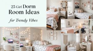 25 Girl Dorm Room Ideas for Trendy Vibes