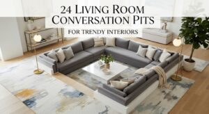 24 Living Room Conversation Pits for Trendy Interiors