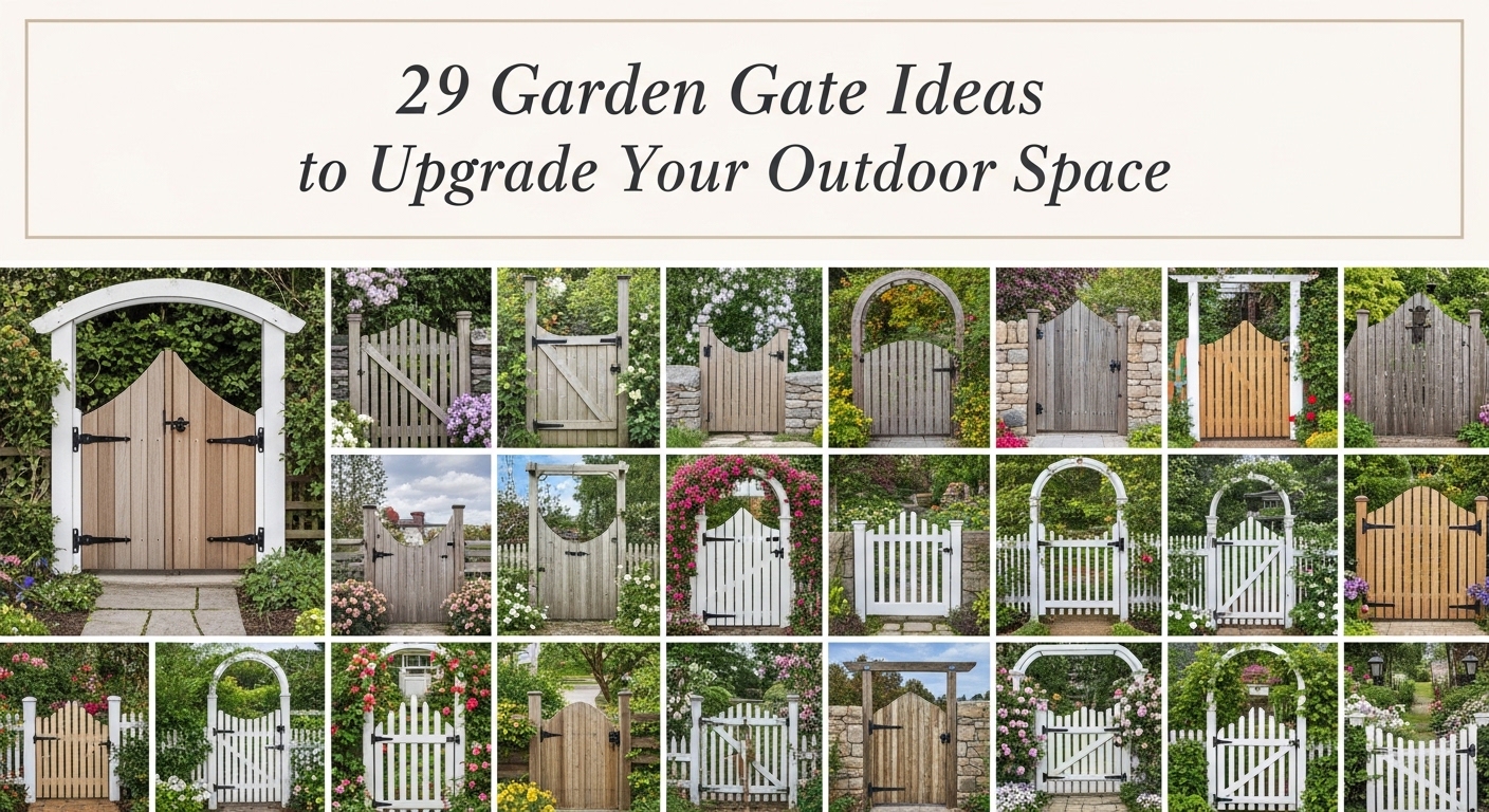 29 Garden Gate Ideas to Upgrade Your Outdoor Space