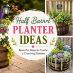 Half Barrel Planter Ideas: Beautiful Ways to Create a Charming Garden